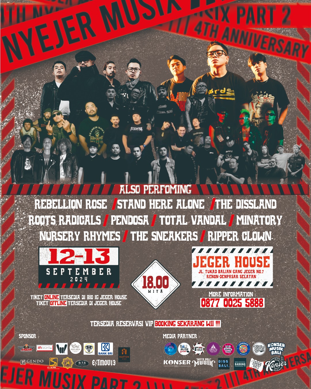 Hadirkan 2 Artis Nasional, Nyejer Musik Part II Siap Guncang Bali