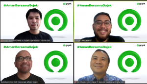 Diskusi Webinar Inovasi Terbaru Gojek SHIELD