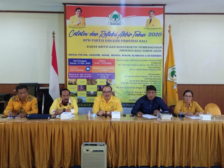 Dukung Pembangunan Bali, Golkar Tawarkan Program Konstrukif Kepada Pemprov