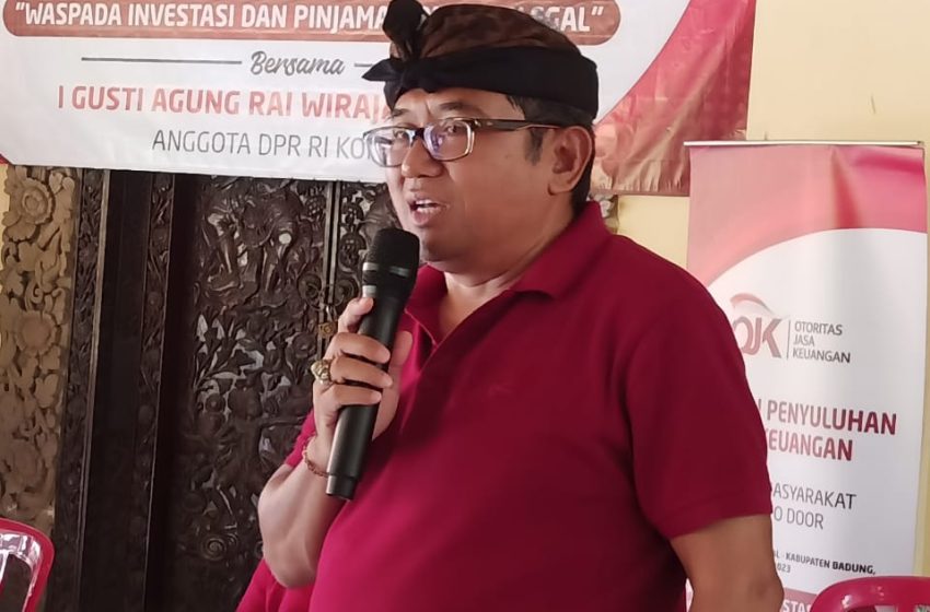 ARW memberi edukasi keuangan kepada masyarakat tentang cara berinvestasi yang aman.