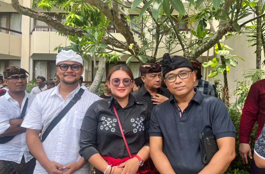Kader muda PDI Perjuangan Anak Agung Istri Paramita Dewi optimis pasangan Ganjar Pranowo dan Mahfud MD (Gama) memang di Kota Denpasar.