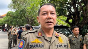 Kasatpol PP Provinsi Bali Dewa Rai Darmadi.
