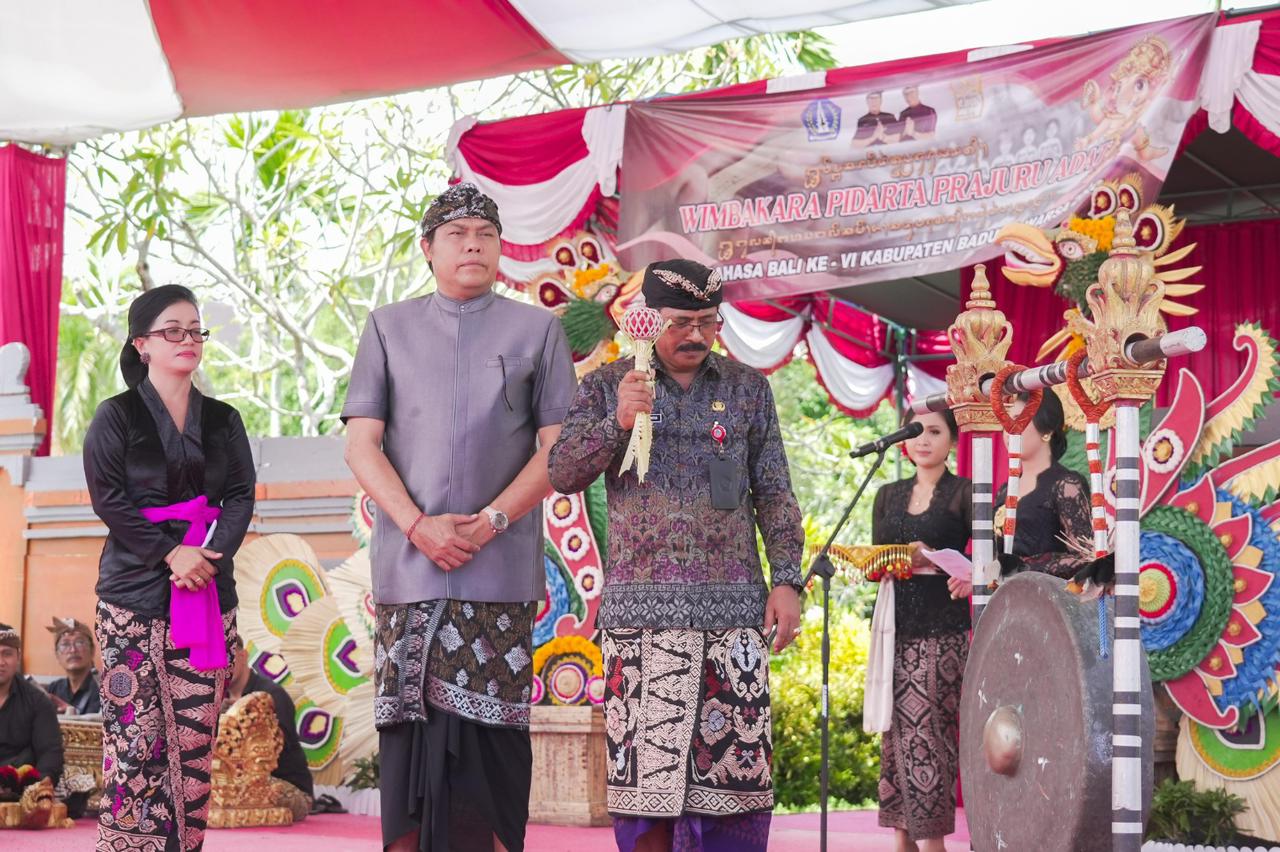 festival bulan bahasa bali di badung tahun 2024