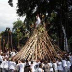 lokasi dilaksanakannya tradisi mekotek