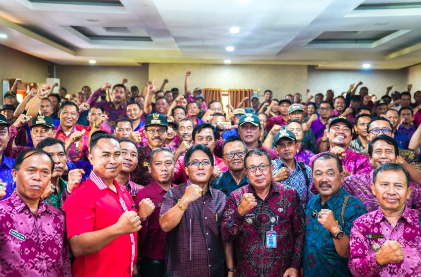129 Perbekel se-Kabupaten Buleleng Audiensi ke Rumah Jabatan Bupati Badung