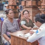 Dinas Perikanan Badung Gelar Kembali Kegiatan GEMARIKAN Untuk Pencegahan Stunting Di Kabupaten Badung di pasar