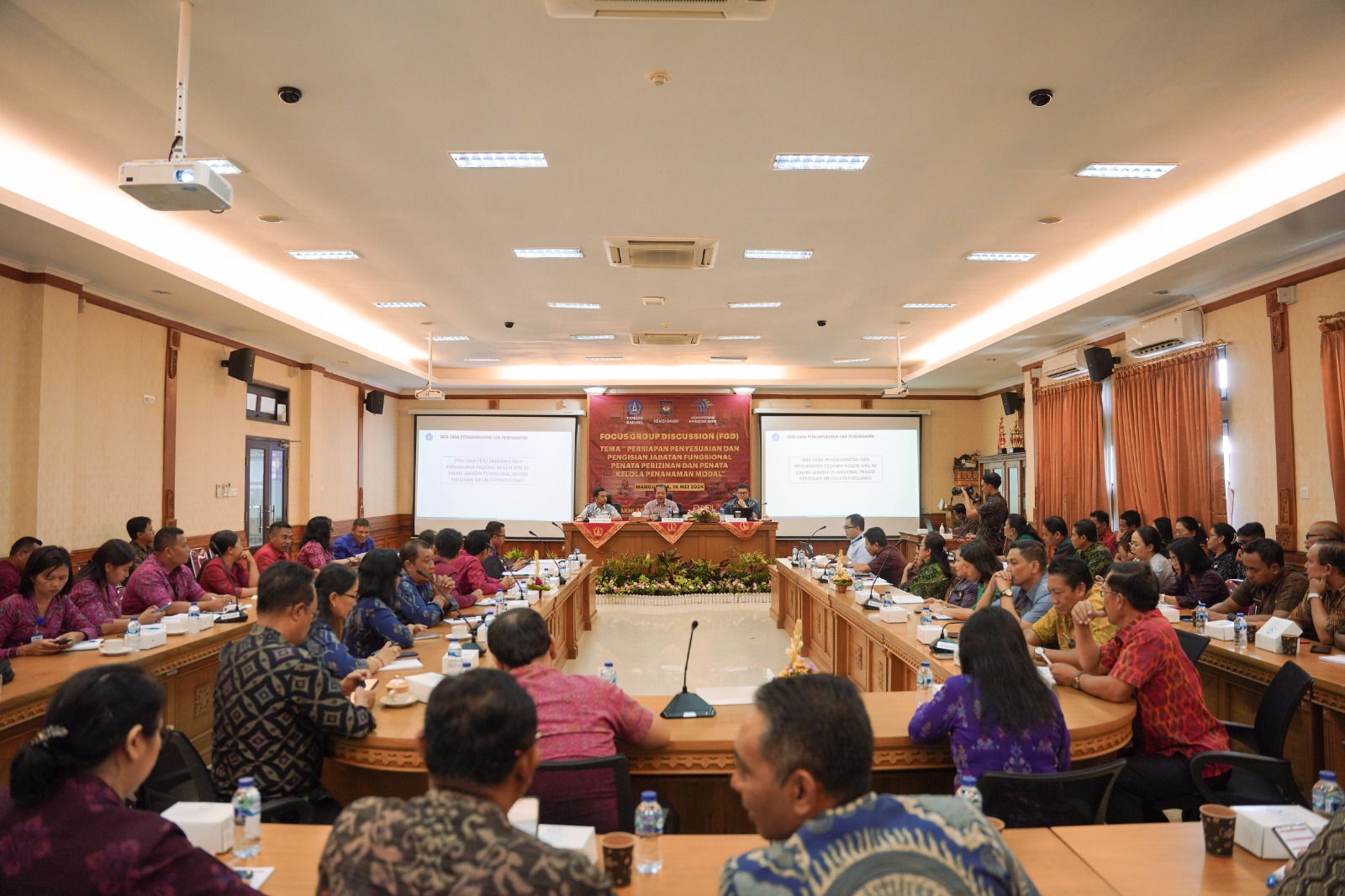 DPMPTSP Badung Gelar FGD Pengisian Jafung Penata Perizinan dan Penata Kelola Penanaman Modal