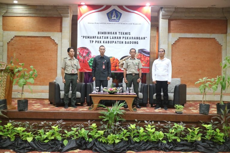 Diperpa Badung Gelar Bimtek Ketahanan Pangan Untuk TP.PKK Kabupaten Badung