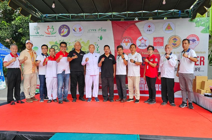 Kolaborasi Lima Organisasi Sosial Gelar Donor Darah, Ketua INTI Bali Maknai Hari Waisak