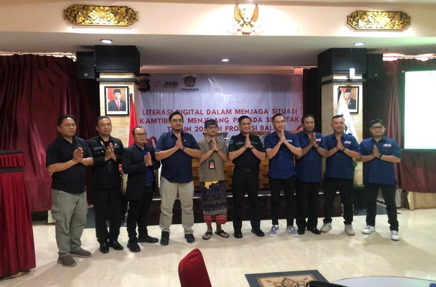 JMSI Bali Gelar FGD Literasi Digital Jelang Pilkada Serentak Tahun 2024