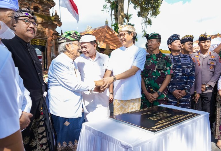 wabup badung suiasa hadiri peresmian Monumen Ngurah Rai di Carangsari