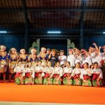 Sekda Badung l Wayan Adi Arnawa menghadiri gladi bersih peserta parade gong kebyar wanita dari Sanggar Wredi Kumara Jaya Banjar Pekandelan, Legian Tengah, Desa Adat Legian sebagai duta Kabupaten Badung di ajang PKB di Wantilan Pura Dalem Desa Adat Legian Kuta Badung, Jumat (15/6).