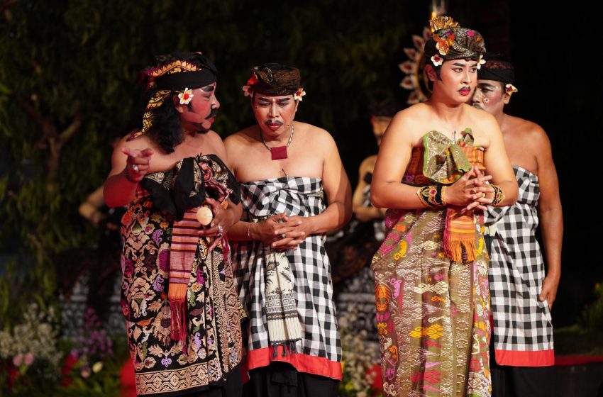 Utsawa Drama Gong Tradisi Duta Kabupaten Badung Tampilkan Cihnaning Wetu