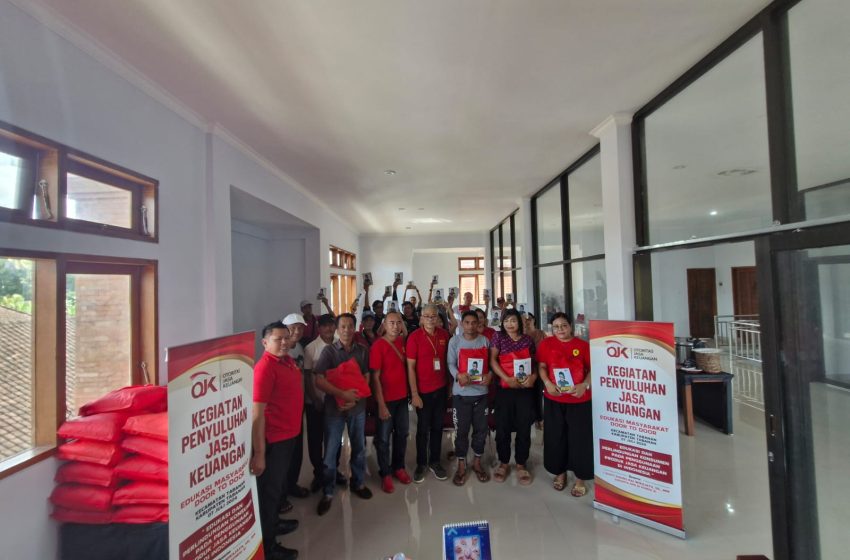 Agung Rai Wirajaya dan OJK Edukasi Keuangan di Tabanan, Bahas Perlindungan Konsumen
