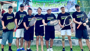 Club Tiba Tiba tenis berhasil menjadi juara ketiga dalam event Liga Tenis Bali Bangkit 2024