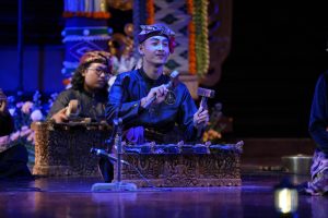 Sanggar Seni Bade Mas Duta Kabupaten Badung Suguhkan Pagelaran Gamelan Inovatif di PKB ke-46