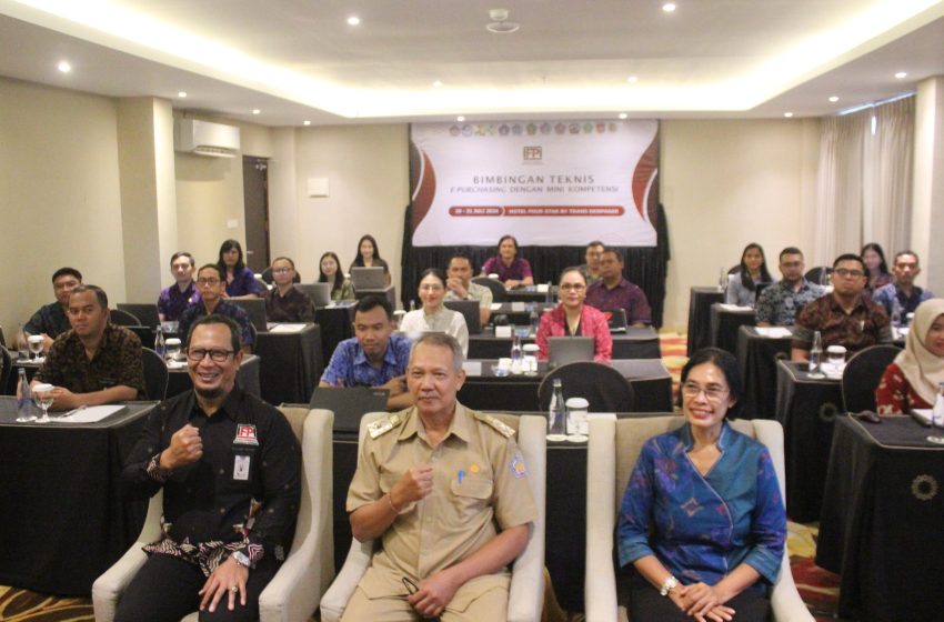 Tingkatkan Kapasitas dan Integritas SDM, Biro PBJEK dan DPW IFPI Bali Gelar Bimtek Peningkatan Kompetensi Pengadaan BarangJasa Pemerintah