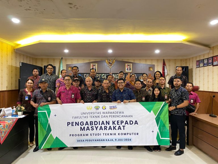 Unwar Dorong Transformasi Digital di Peguyangan Kaja