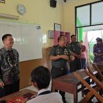Edukasi Palang Merah Remaja, Wakapuskesad Kunjungi SMPN 150 Jaktim