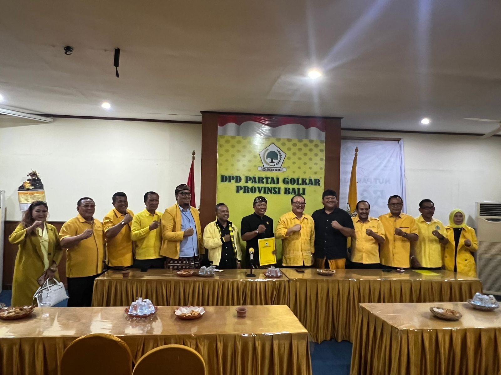 Golkar Bali Umumkan Rekomendasi Paket Cakada Jembrana dan Karangasem