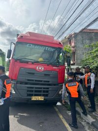 Dishub Denpasar Gelar Pengawasan dan Pengendalian Lalu Lintas di Jalan Mahendradata