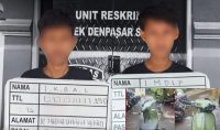 Viral Lakukan Curanmor, Dua pelajar Diamankan Polsek Denpasar Selatan