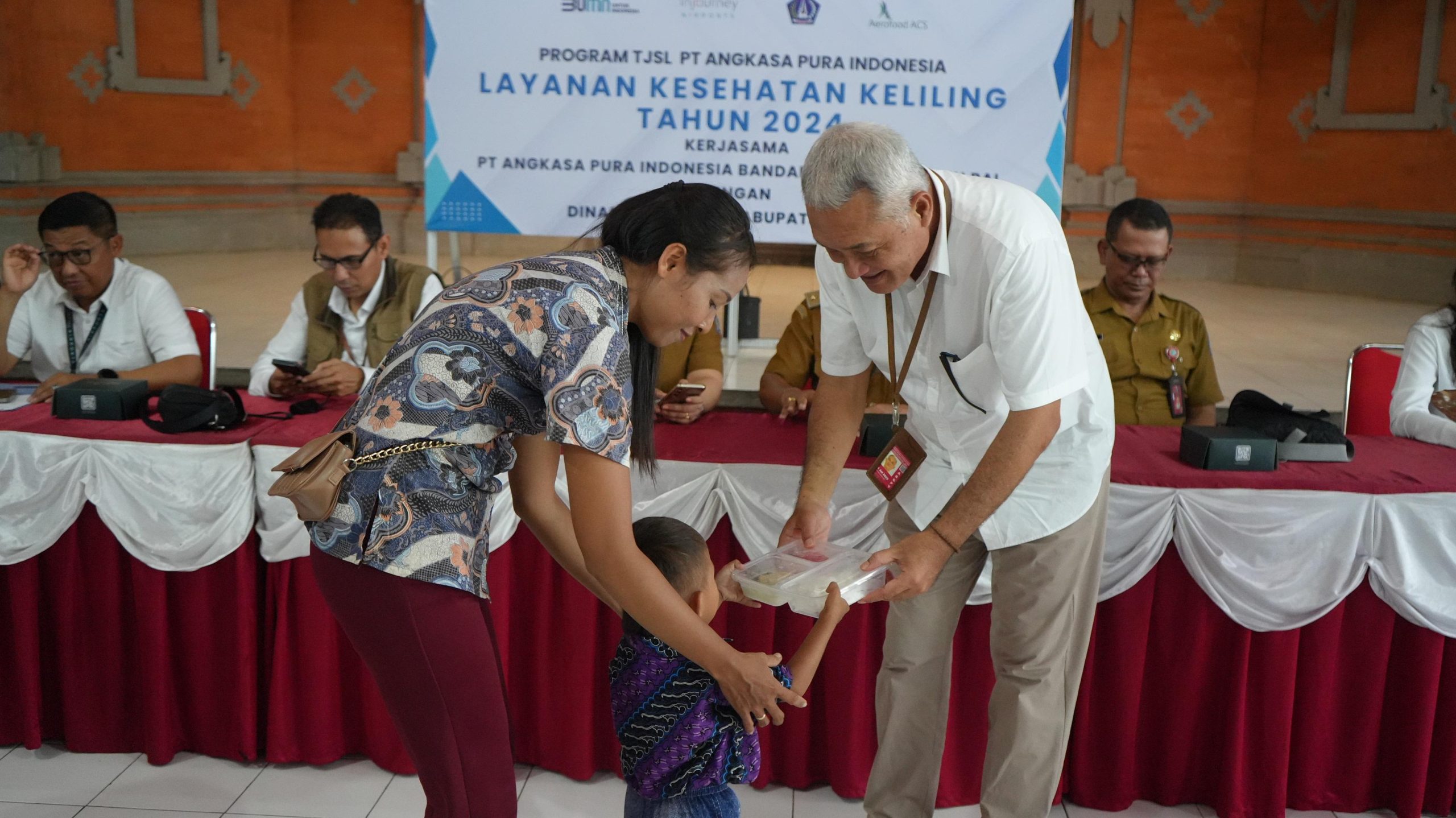 Lakukan Kesehatan Keliling, Bandara Internasional I Gusti Ngurah Rai Dukung Pemerintah Kurangi Angka Stunting