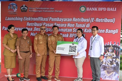 Bangli Luncurkan Pembayaran Retribusi Pasar Non-Tunai, Langkah Modernisasi Keuangan Daerah