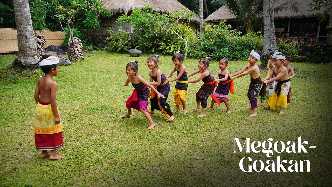 Megoak-Goakan saat nyepi di kintamani