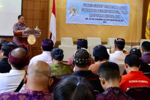 Percepat Pelaksanaan Sekolah Madyama Widyalaya, DPD RI Gelar FGD di Denpasar