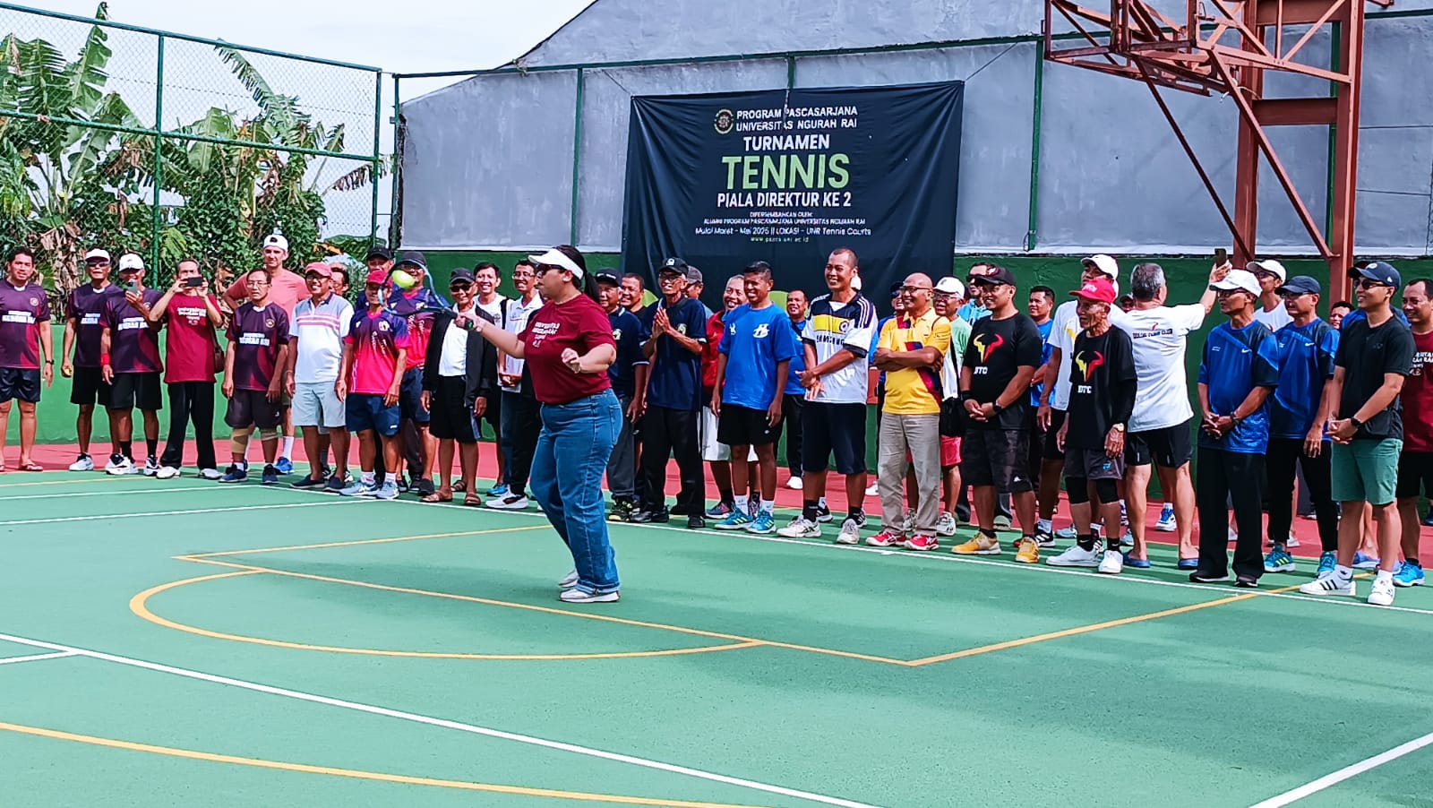 Turnamen Tenis Universitas Ngurah Rai Makin Bergengsi, Momentum Tumbuhkan Atmosfer Budaya Sehat di Kampus