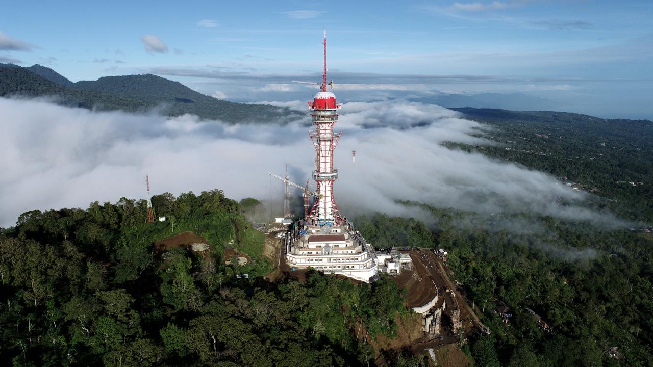 Turyapada Tower: Solusi Jernih Komunikasi dan TV Digital di Bali Utara
