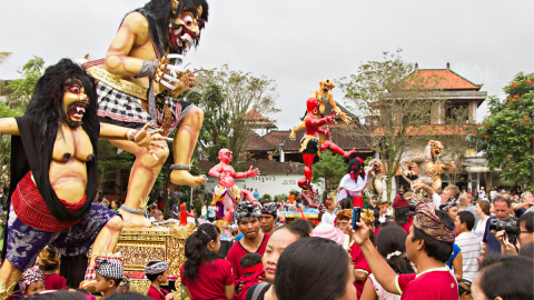 lokasi pawai ogoh-ogoh di bali tahun 2025