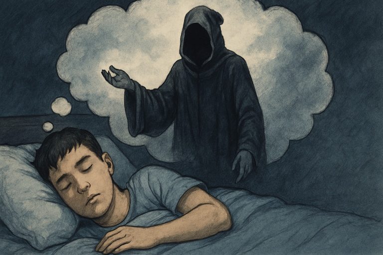 arti mimpi bertemu orang berjubah hitam