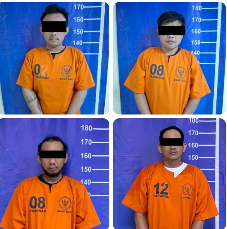 Dalam Sepekan BNN Provinsi Bali Ringkus 5 Pengedar Narkoba di Denpasar