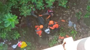 Motor Terjun Bebas di Jembatan Bali Cliff, Dua Tewas