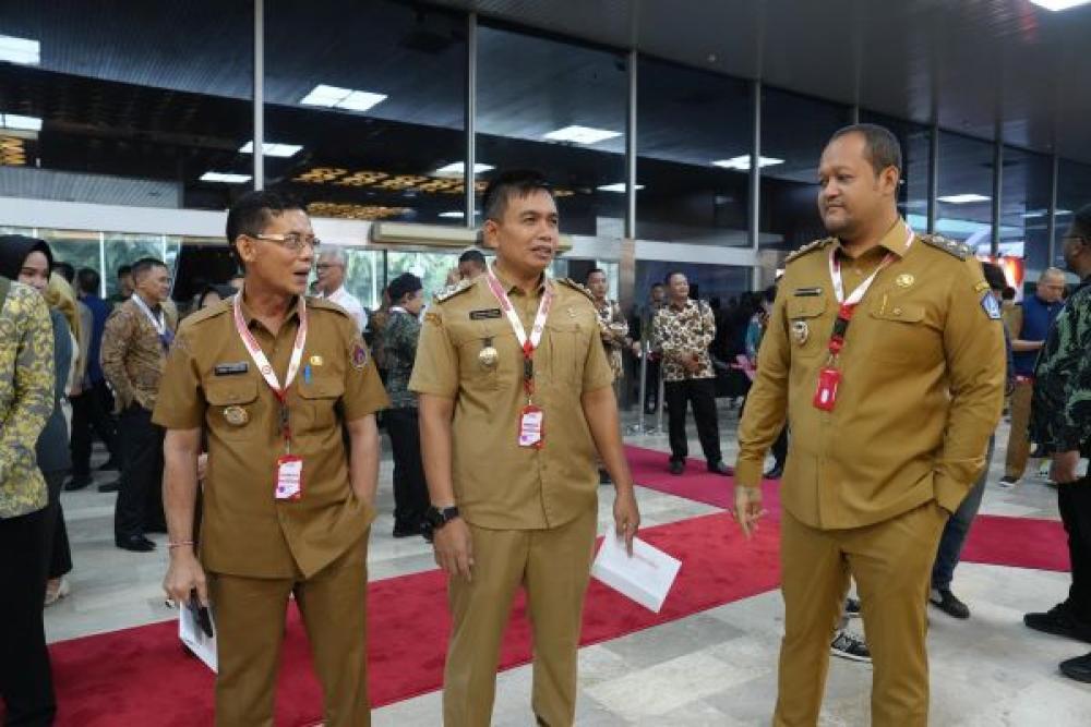 Perkuat Ideologi Pancasila, Wabup Bagus Alit Sucipta Hadiri Sarasehan Geopolitik di Gedung MPR RI