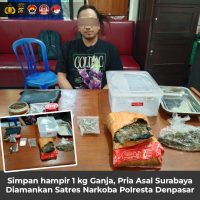 Polisi Tangkap Musisi di Denpasar Karena Kuasai Sekilo Ganja, Diselidiki dari Sibang Gede