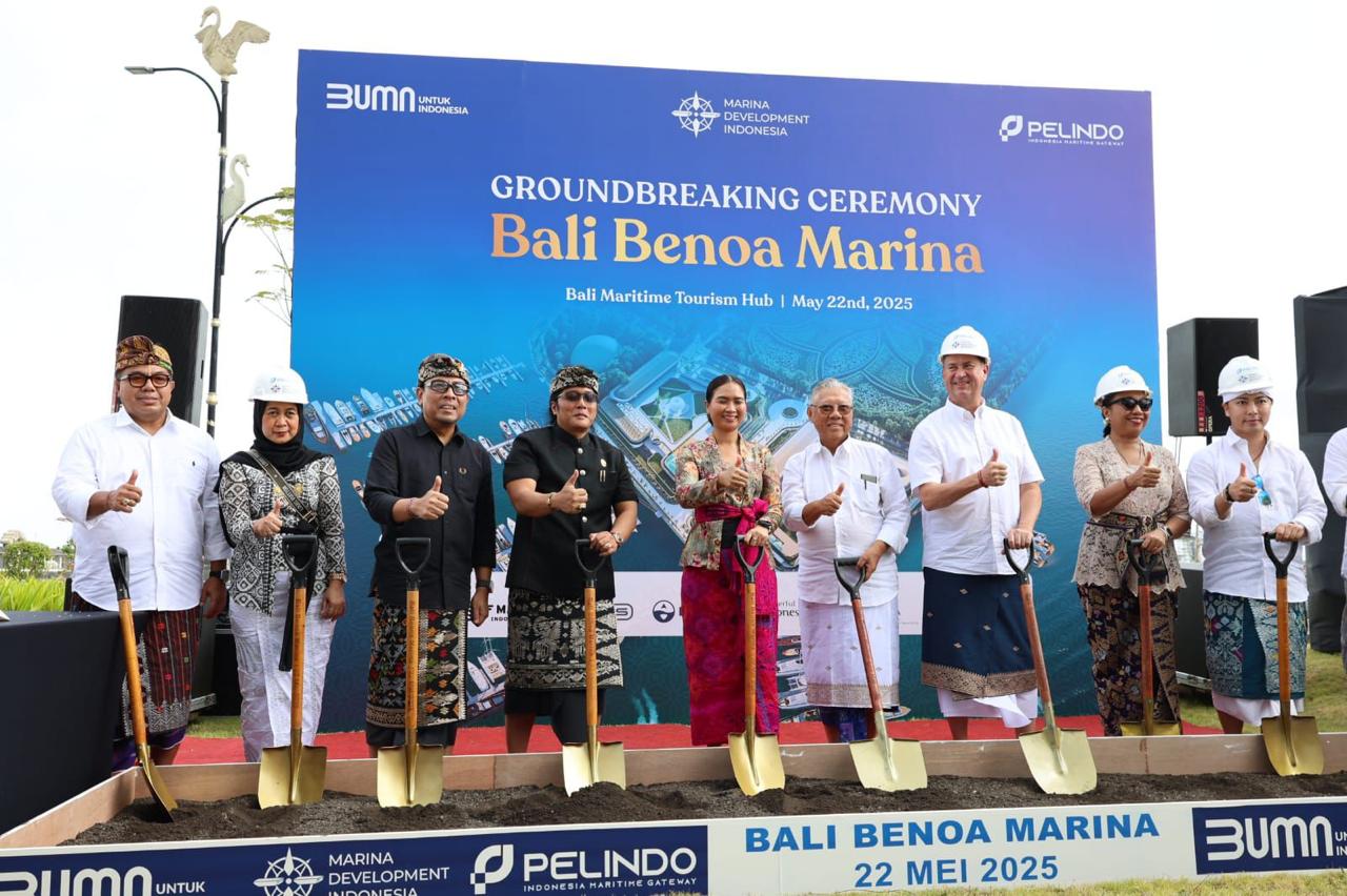 Wawali Arya Wibawa Hadiri Groundbreaking Pembangunan Bali Benoa Marina