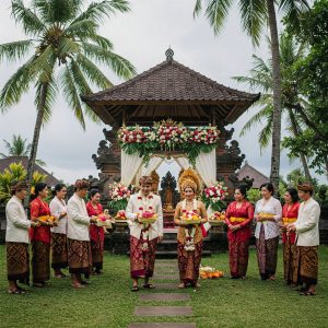 ilustrasi umat hindu melangsungkan pernikaha