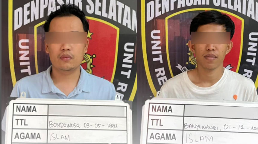 Tim Gabungan Polisi Berhasil Tangkap Dua Pelaku Pembunuhan Sadis di Denpasar Selatan