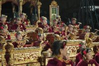 Kabupaten Badung menerjunkan puluhan seniman anak-anak yang tergabung dalam Sanggar Seni Sudha Wirad, Banjar Pipitan, Desa Canggu Kecamatan Kuta Utara dalam Utsawa (Parade) Gong Kebyar Anak-anak serangkan Pesta Kesenian Bali (PKB) ke-47 Tahun 2025