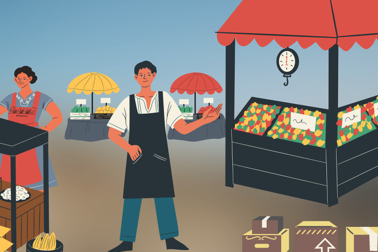 Pasar Mini di Madrasah Jembrana: Belajar Wirausaha Sambil Lestarikan Kuliner Tradisional