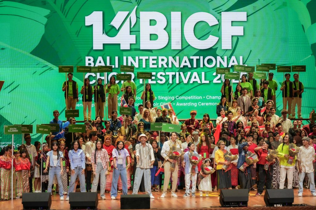 Pembukaan The 14th Bali International Choir Festival 2025 Digelar Meriah di Kabupaten Badung