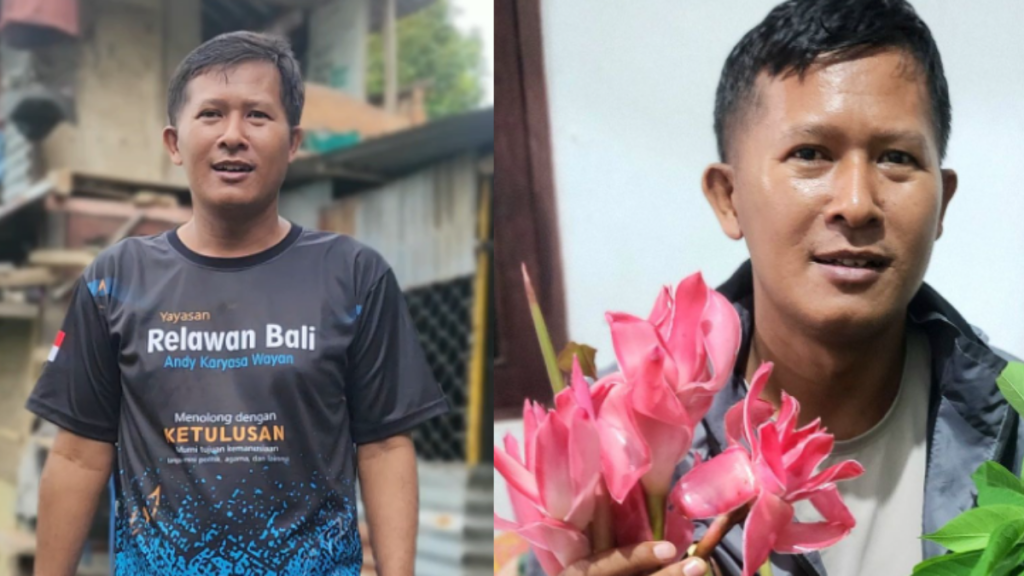 Profil Wayan Andy Karyasa: Pendiri Yayasan Relawan Bali yang Mengabdi untuk Kemanusiaan
