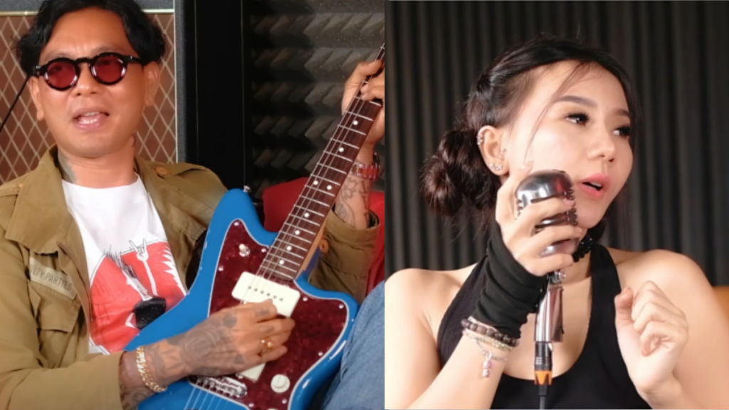 yessy diana featuring kis dalam lagu pahit di duri