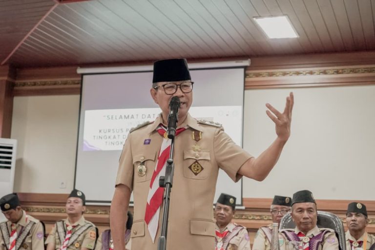 Kwarcab Badung Buka Kursus Pembina Pramuka Mahir Tingkat Dasar dan Lanjutan