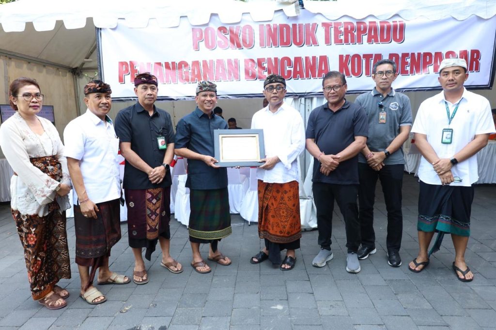 Pemkot Denpasar Terima Bantuan Tanggap Darurat Bencana Alam dari Bank BPD Bali
