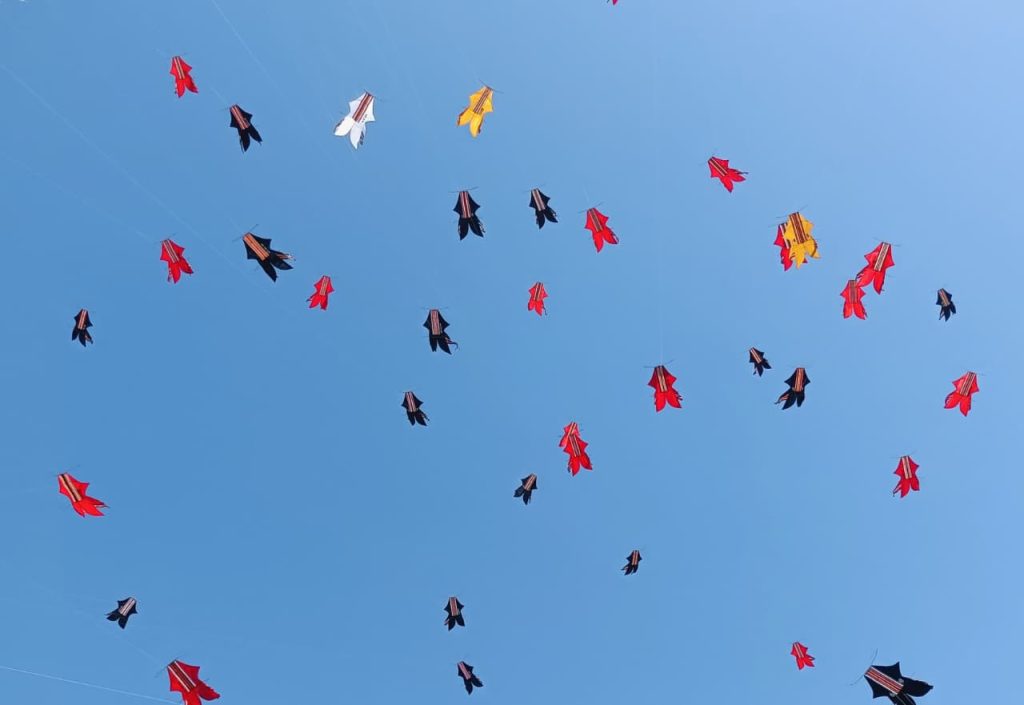 Puluhan Layangan Meriahkan Bali Kite Festival ke-47 Tahun 2025