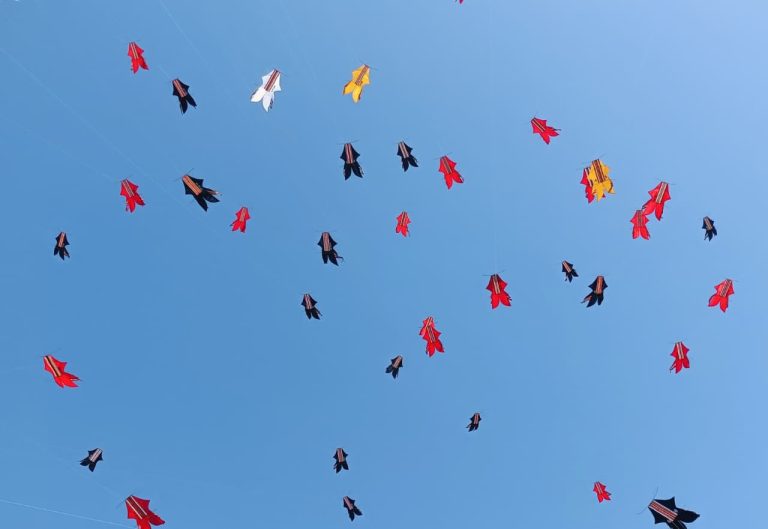 Puluhan Layangan Meriahkan Bali Kite Festival ke-47 Tahun 2025